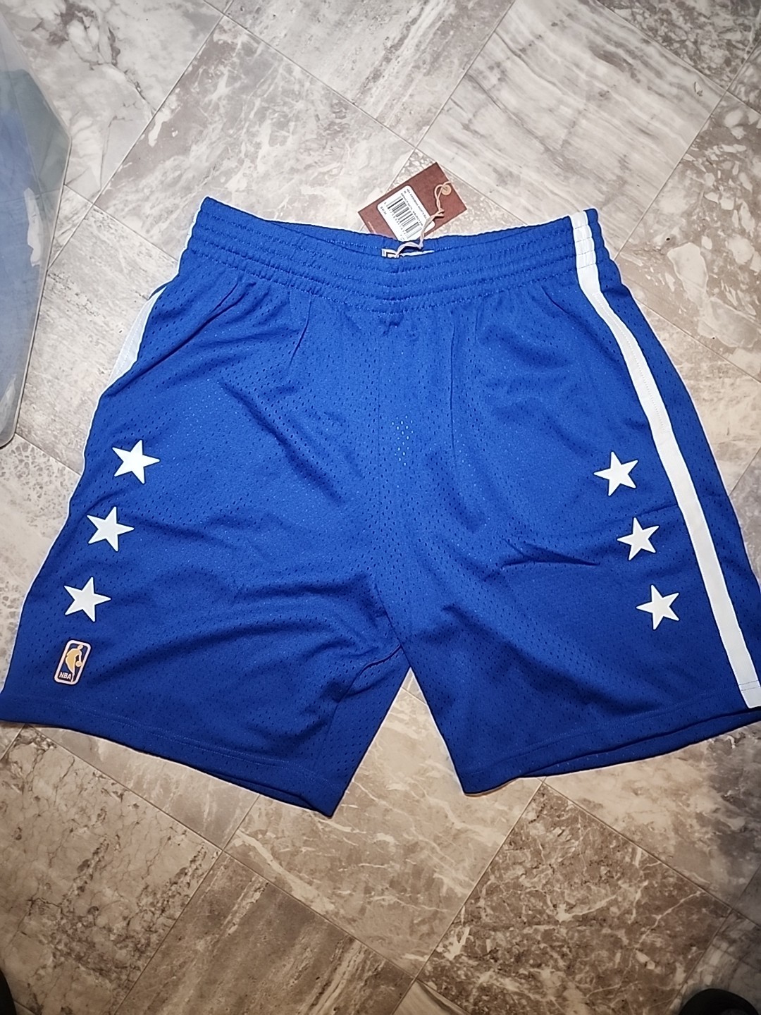 NEW MITCHELL & NESS NBA SWINGMAN SHORTS BULLETS 1996 MEN'S XL