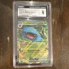 Pokemon CGC 9 Venusaur ex 003/165 SV 151 Double Rare Holo EN 2023 340HP