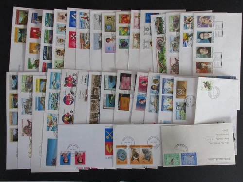 New Zealand FDC 1980's selection good mix bulk collection bargain x 32 different