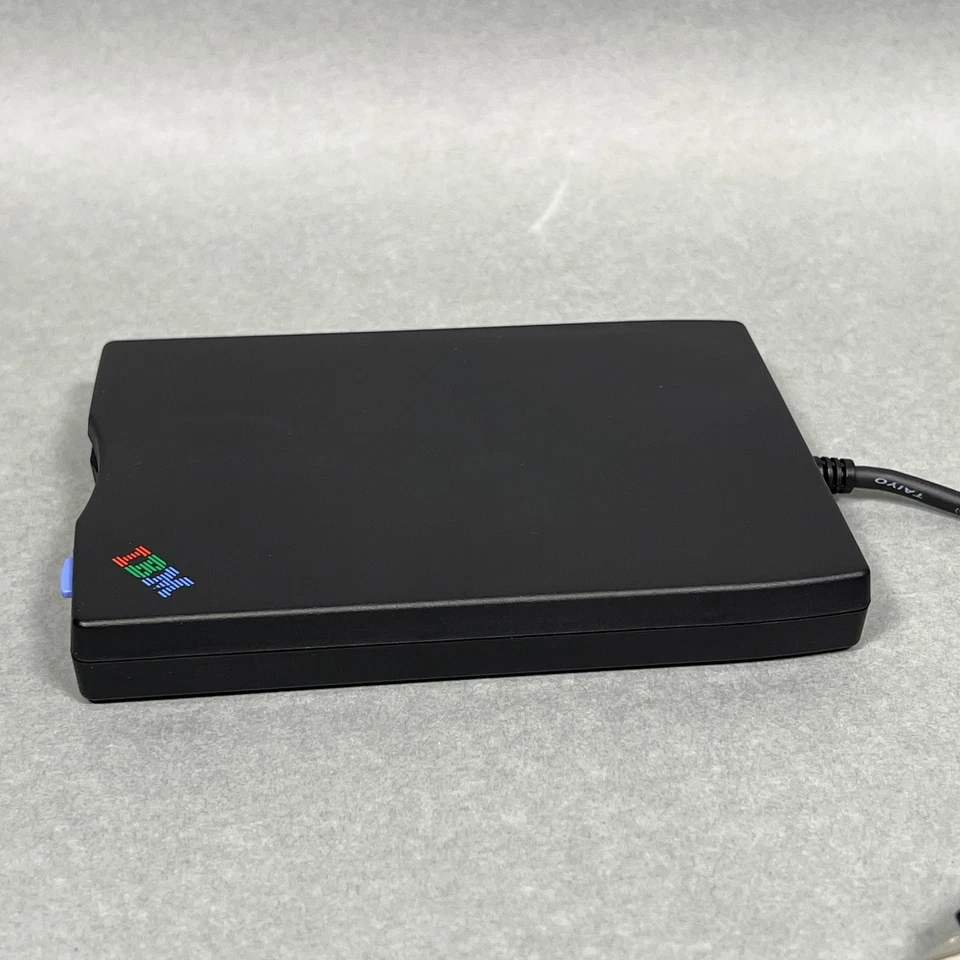 IBM USB Portable Diskette Drive MPF82E External Floppy Drive Works Great - Image 4 of 4