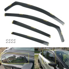 4x Wind-Regenabweiser Getönte transparente für Ford Kuga II 5-Türer SUV 2012-19