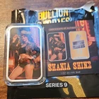 Bullion Baddies Shania Shine Series 9 1oz .999 Fine Silver Bar w/ COA