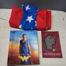 DC Comics Wonder Woman  Curtain | 64 x 40 Inches & Book with 2 DVDs