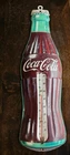 Vintage 1950s Robertson Coca Cola Thermometer, approx 17" Tall