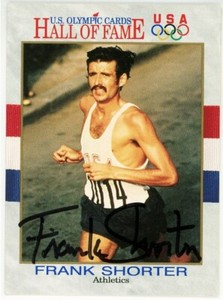 1991 -FRANK SHORTER- GUARANTEED Signed/Autograph/Auto Impel Olympics HOF Card
