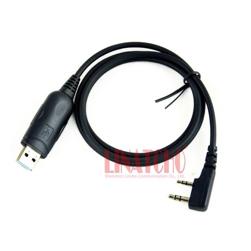 2Pin TK-2107 TK-3107 Baofeng 888S UV-5R Most Walkie Talkie USB Kabel do programowania - Zdjęcie 4 z 9