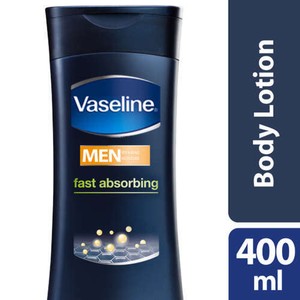 vaseline men's lotion fast absorbing
