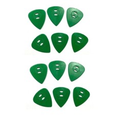 Clayton Guitar Picks Flex Acetal .88mm 12 Pack Green
