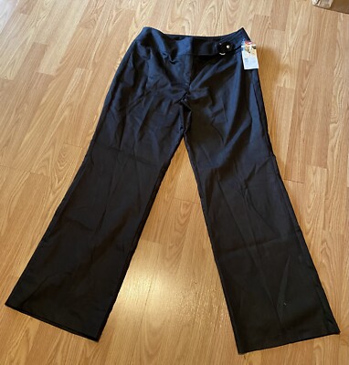 Requirements Womens Black Dress Pants 