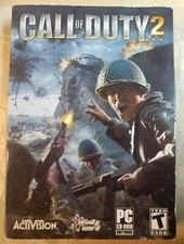 Call Of Duty 2 Pc CD-ROM Software 2005 Activision TEEN NEW IN BOX SEALED