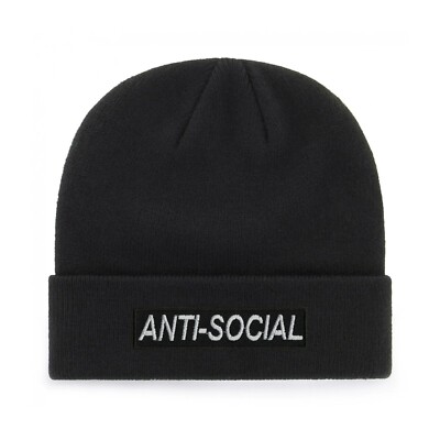 GOTHIC ALTERNATIVE UNISEX BLACK BEANIE HAT  DIFFERENT STYLES, BN, FREE UK P&P