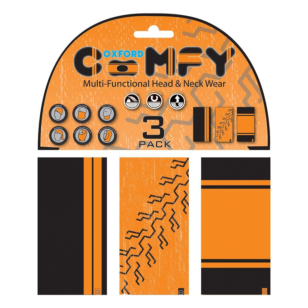 Sottogola Comfy orange set 3 pezzi