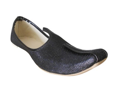 sherwani shoes black