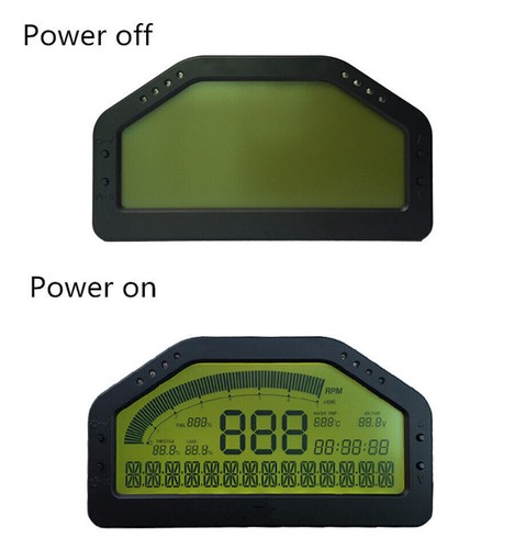 Car Race Dash Digital LCD Display Gauge Meter Dashboard Bluetooth OBD2 Unit Kit - Picture 10 of 12