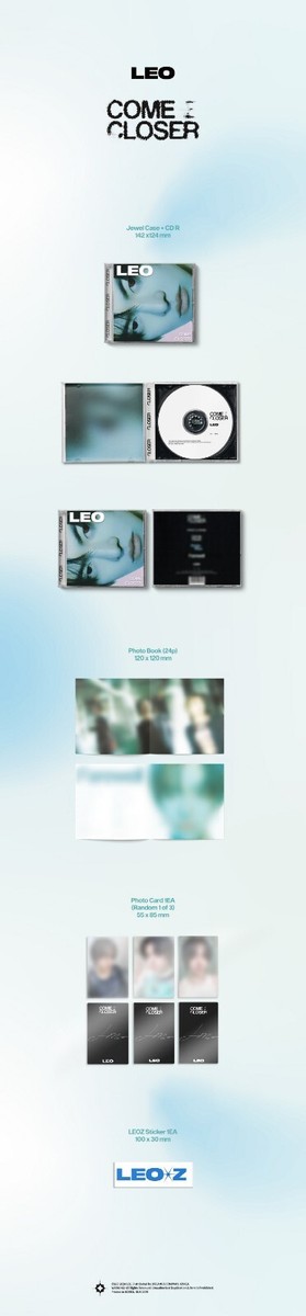 LEO COME CLOSER アルバム＋ステッカー LEO Come Closer リオ イリオ ステッカー - メルカリ