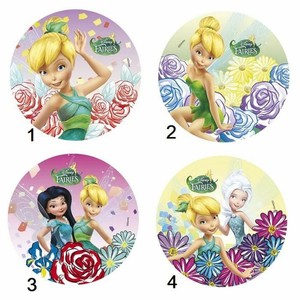 Decoration Gateau Anniversaire Disque Azyme Cm Fee Clochette Fees Disney Ebay