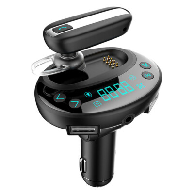 cigarette mp3 Car Cigarette Lighter MP3 Player Dual USB 3.1A Smart Charging Port  Hands-free