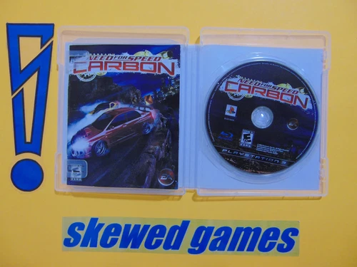 Need For Speed Carbon - cib - PS3 PlayStation 3 Sony