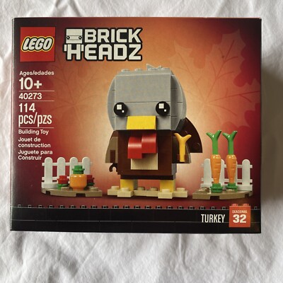 NEW LEGO® 40273 BrickHeadz™ THANKSGIVING TURKEY DISCONTINUED  5702016122046|