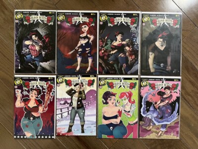 BLACK BETTY COMIC SET 8 ISSUES ACTION LAB ENTERTAINMENT