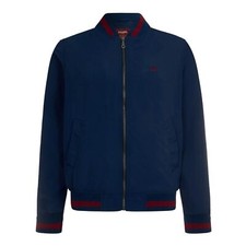 MENS MERC LONDON MONKEY JACKET / BOMBER JACKET MOD RETRO  - NAVY BLUE