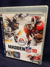MADDEN NFL 10 (Sony Playstation 3 [PS3] Game, 2009)