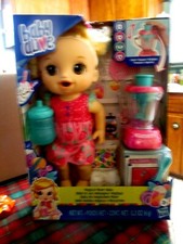 Baby Alive Magical Mixer Baby Doll Strawberry Shake Blender Accessories - Blonde