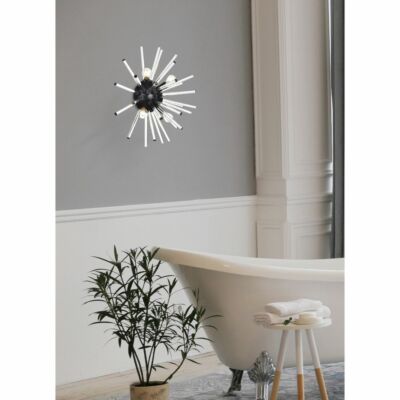 SPUTNIK DINING ROOM BATHROOM BEDROOM BLACK WALL SCONCE LIGHTING FIXTURE 18''
