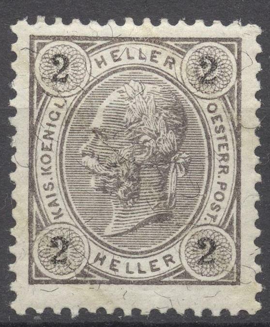 Austria 1899, Kaiser Franz Joseph, Sc# 71, MLH 5193 | eBay
