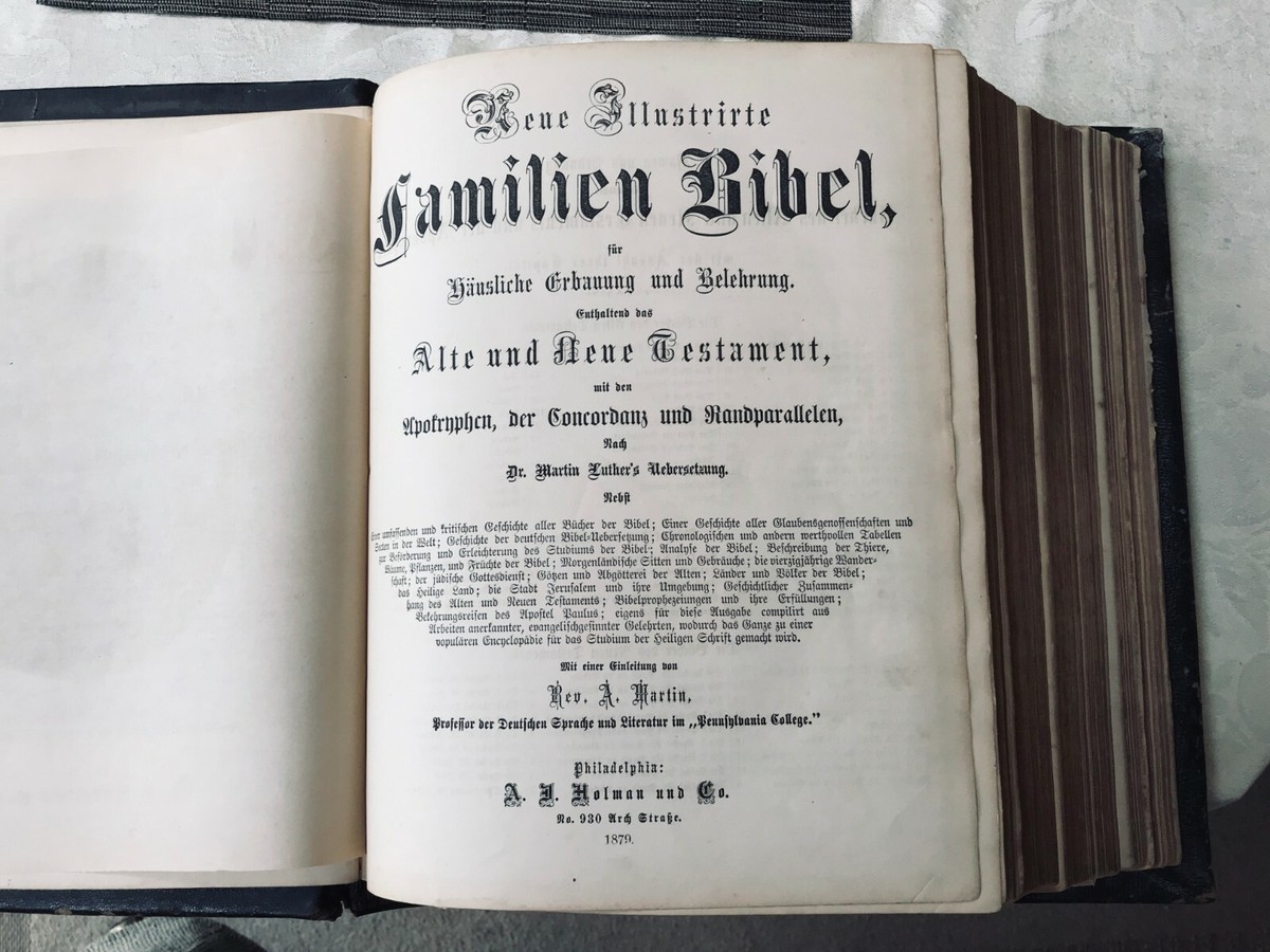 RARE* German Bible 