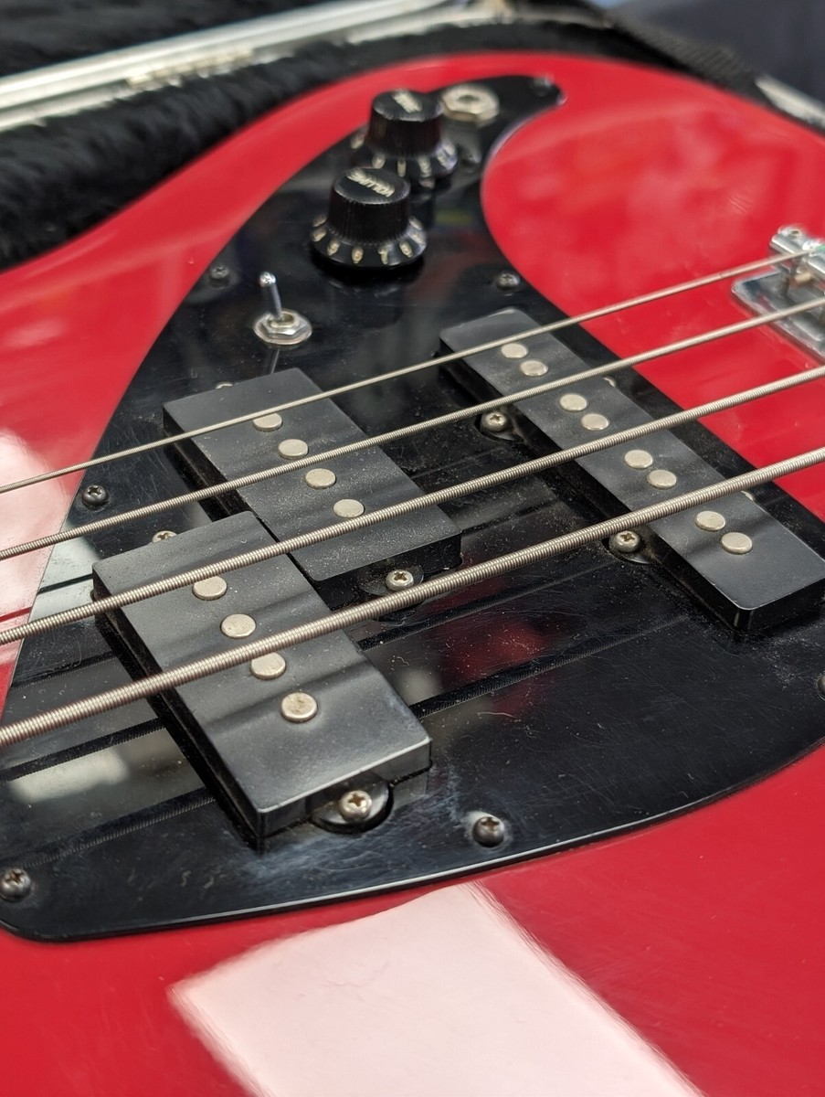 Fender P-Bass レッドモデル Fender JP-90 Bass Made In USA Early 90's Torino Red | eBay