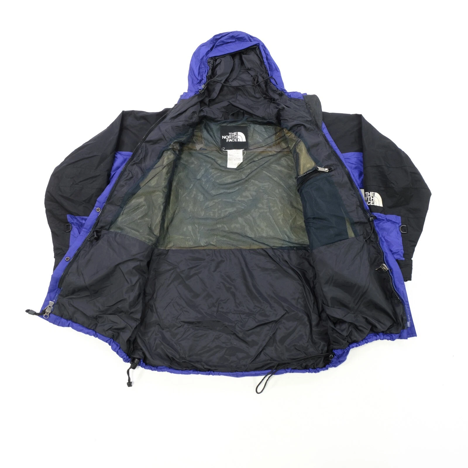 north-face rare vintage gore-tex hooded mountain 90s tnf jacket