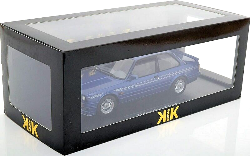 1/18 BMW 3 Series Alpina B6 3.5 (E30) 1988 Blue Diecast by KK