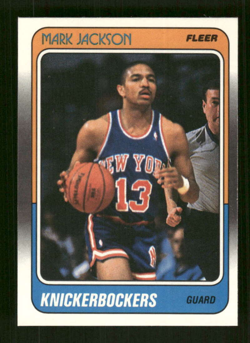 1988-89 Fleer #82 Mark Jackson NM Near Mint RC Rookie Knicks BXCP18