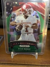 2020 Panini Prism Draft Picks Kyler Murray 5 Green All American Oklahoma