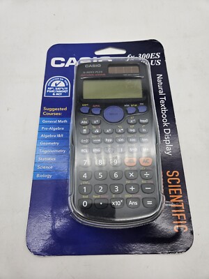 NEW Casio Fx-300ES PLUS Pink Scientific Calculator Way Power