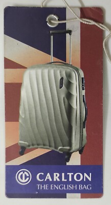 Jet Airways India Luggage Tag for Collection Carlton Bag Advertisement