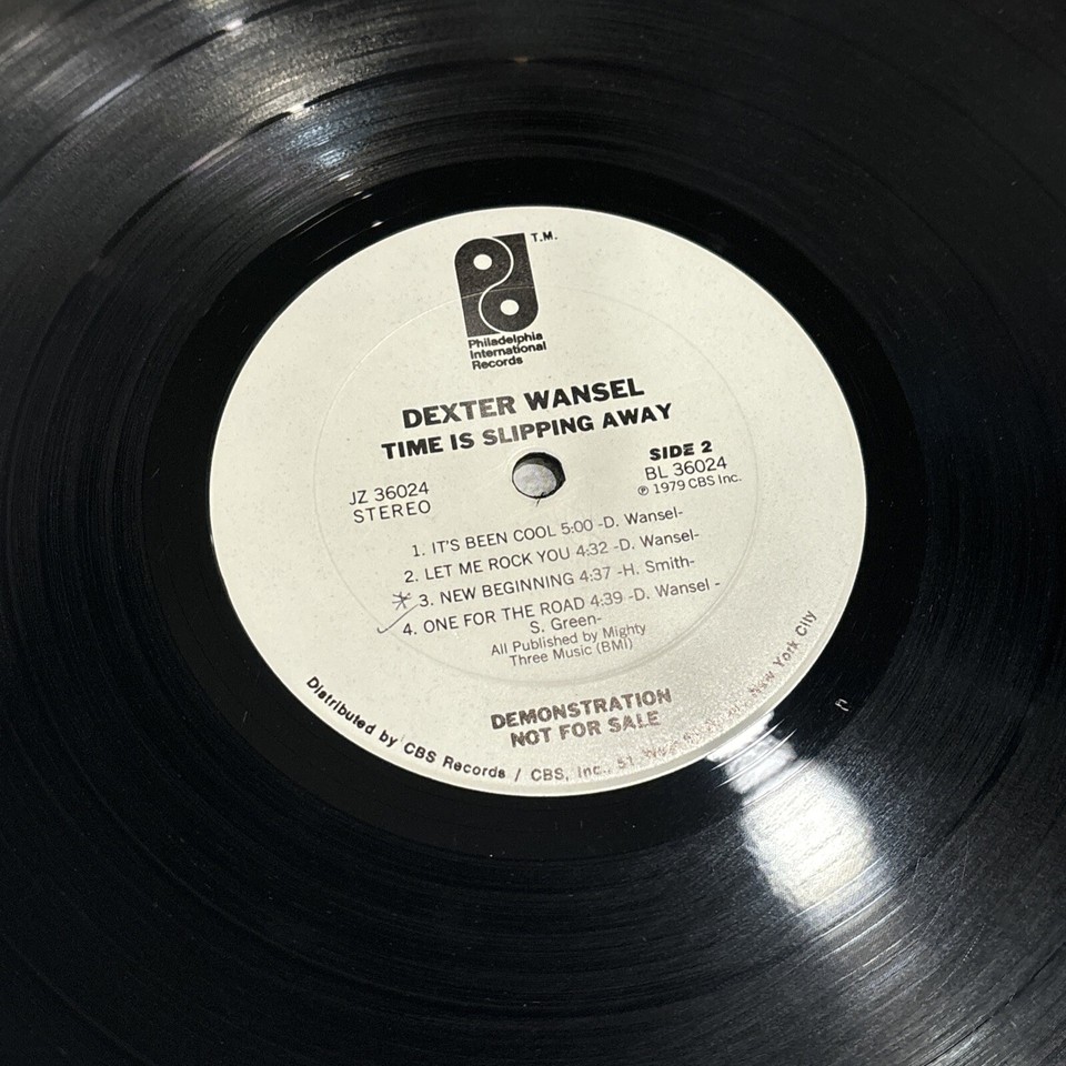 DEXTER WANSEL Time Is Slipping Away Lp Vinyl Record Funk Soul 1979