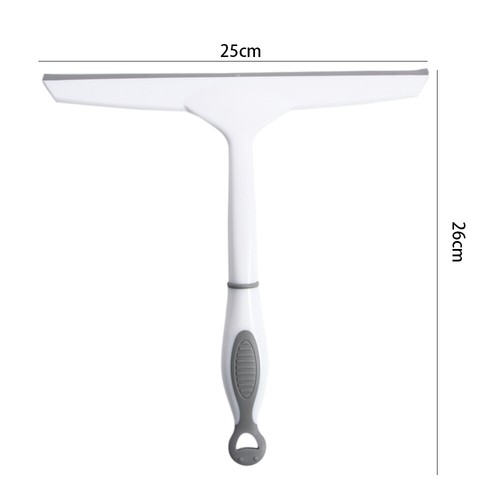 Shower Squeegee Glass Wiper Scraper Shower Cleaner With Silicone Holder UK - Picture 14 of 16
