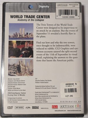 World Trade Center: Anatomy Of The Collapse (DVD, 2002) - New | eBay