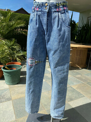 Damen Jeans Hose - von FLASH LIGHTS - Gr. 170/38 - Blau