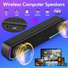 Soundbar Bluetooth Wireless BT Sound Bar Speaker System Subwoofer TV Home Theate