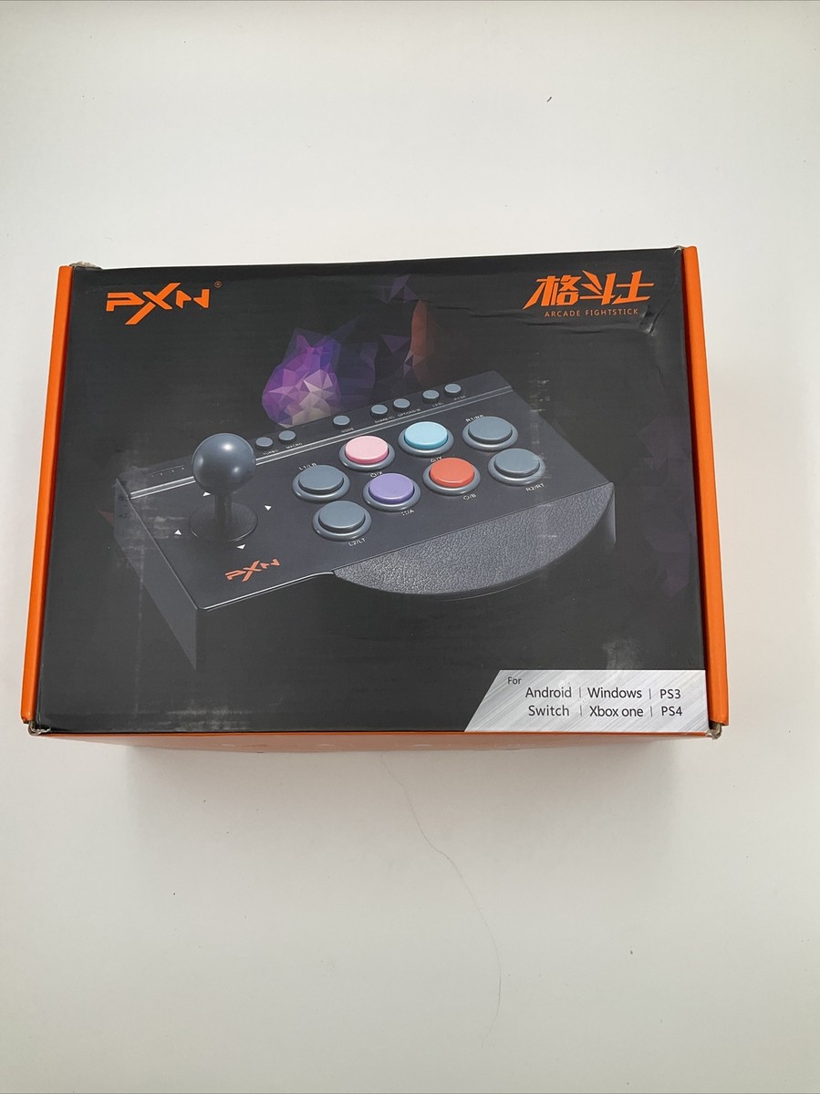 PXN 0082 USB Arcade Fight Stick Joystick For Android Switch