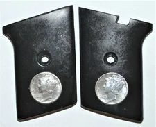 Phoenix Arms Raven pistol grips black plastic with mercury dimes