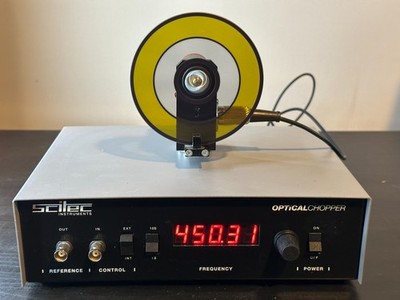 Scitec Instruments 300CD Optical Chopper Controller + Motor + Wheels 