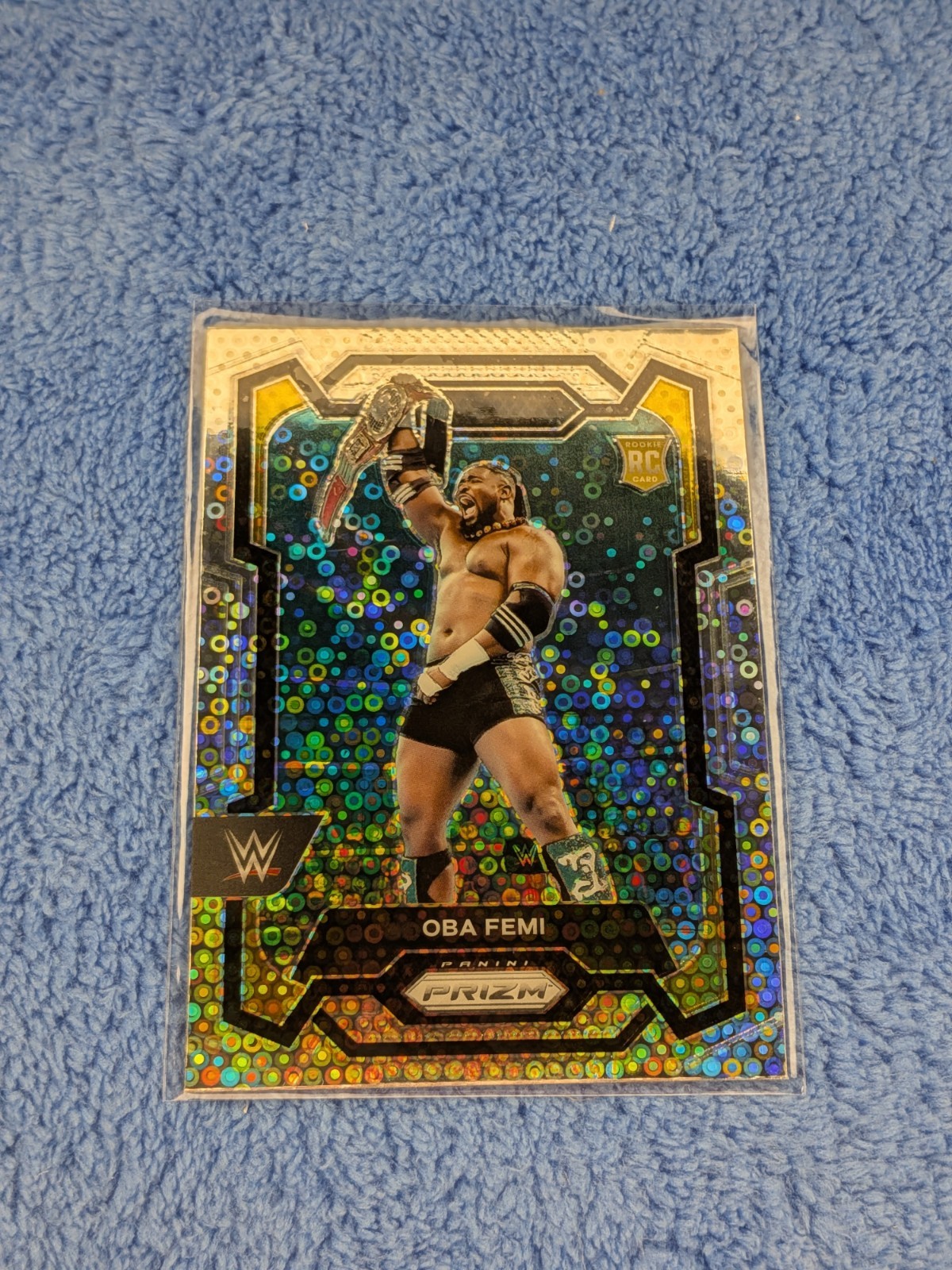 2024 Panini Prizm WWE - Oba Femi #199 Under Card Prizm (RC)