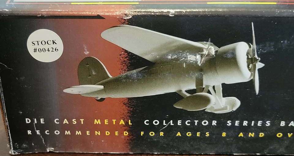 JEFF GORDON DUPONT 1932 LOCKHEED VEGA MODEL 5 RACING CHAMPIONS BANK  1:32  - Image 3 of 4