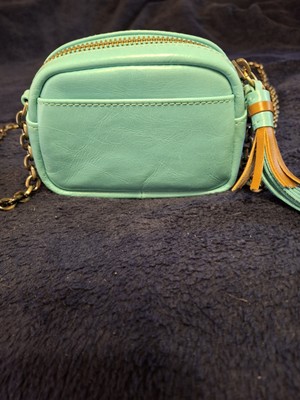 Hobo Renny Micro Mini Crossbody  Bag Light Aqua
