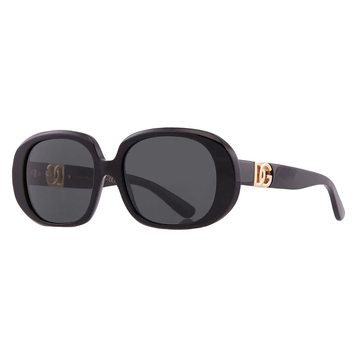 Dolce & Gabbana‎ DG 6093 501/T3 Polarized Sunglasses Womens Black Preowned Case Dolce&Gabbana Polarized Black Sunglasses for Women for sale  main image 2