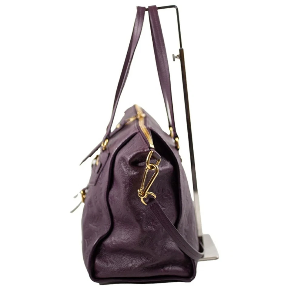 Bolso de Mano Louis Vuitton Monograma Empreinte Luminuse PM Orbe Púrpura Cuero M40551 A Foto 3 de 4